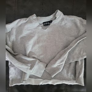 Cropped sweatshirt